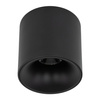 Czarna oprawa natynkowa o średnicy 9,6cm LED BLAZE BLACK CCT 18W Tk Lighting 18160
