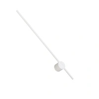 Biały kinkiet podświetlający ścianę do salonu lub łazienki Chloe LED IP44 WL0107-WH Yaskr