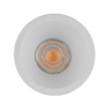 Białe okrągłe oczko podtynkowe 6,5cm 1xGU10 RIVO WHITE Tk Lighting 11473