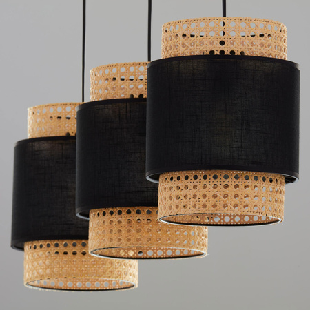 Lampa wisząca BOHO BLACK listwa TK Lighting 6541