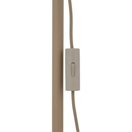 Lampa podłogowa w kolorze sabia z białymi nieregularnymi kloszami NEBIA SABIA 6xG9 Tk Lighting 16239