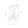 MOLLY LAMPA WISZĄCA 6 TK Lighting 10302