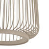 Lampa wisząca z cylindrycznym ażurowym beżowym kloszem 1xGX53 KENAI A Nowodvorski 12217