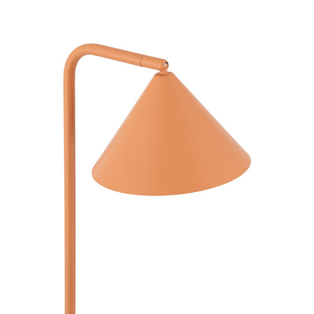 Lampa podłogowa metalowy stożek w kolorze pomarańczowym 1XE14 CONO SALMON Tk Lighting 16207