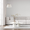  Lampa podłogowa do salonu 160cm z abażurem z lnu 1XE27 FORMO SABIA Tk Lighting 16184
