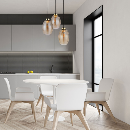 SEBO LAMPA WISZĄCA 3XE27KOŁO TK Lighting 4634