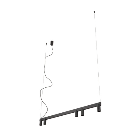 Lampa wisząca czarna FOURTY LINE LED 1200 Nowodvorski 12406