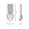 Lampa Solarna Venice 100W 750lm 4000K IP65 z pilotem Eko-LIght EKO2514