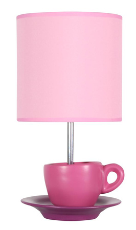 CYNKA LAMPA GABINETOWA 1X60W E27 RÓŻOWY Candellux 41-34809
