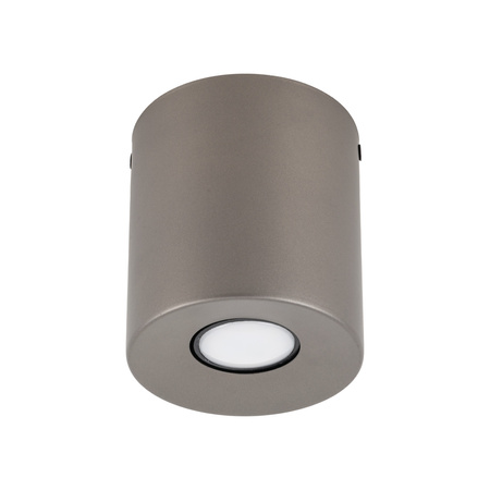Okragła tuba o średnicy 11cm w odcieniu brązu ORION M NEW BROWN 1XGU10 Tk Lighting 11341