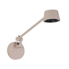 Beżowy kinkiet ścienny z ruchomym ramieniem – minimalistyczny design LED 3000K MOLLY S WALL BEIGE Azzardo AZ6806