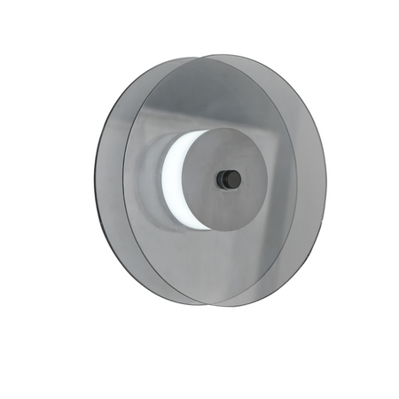 Kinkiety okrągły Casy dymny LED CCT Light Prestige LP-3176/1W SM