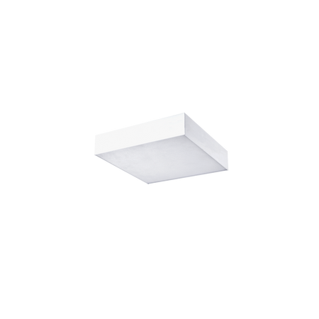 Kwadratowy biały plafon 30cm sterowany pilotem LED MONZA S 30 CCT WH + REMOTE CONTROL AZZARDO AZ4772
