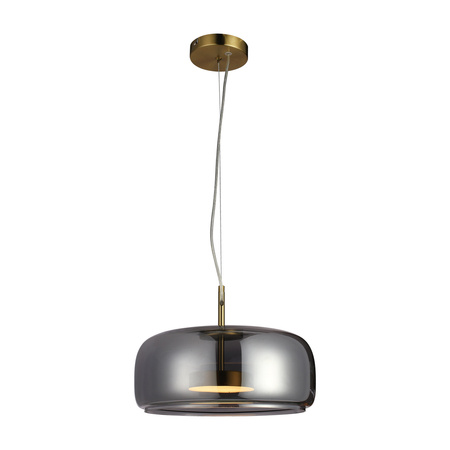 Lampa wisząca Caste 33cm LED 3000K Italux PND-17760B-BRSS-SG