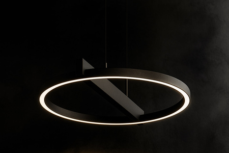 Lampa wisząca LED do salonu w kolorze czarnym TIVOLI Kaja Lighting  K-8230