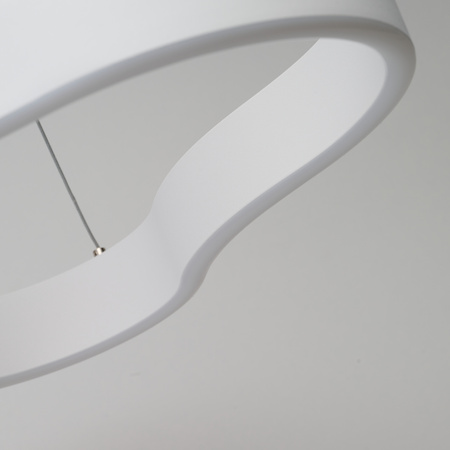 Nowoczesna lampa wisząca LED o organicznej formie MIRABELLA 90 3000K DIMM WH AZZARDO AZ6752