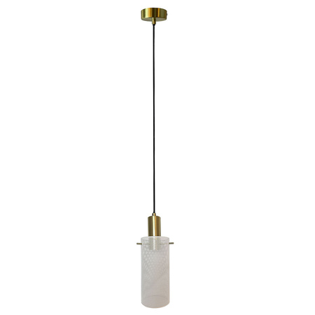 Lampa wisząca metalowa Tirana 1 biała 1xE27 Light Prestige LP-945/1P WH