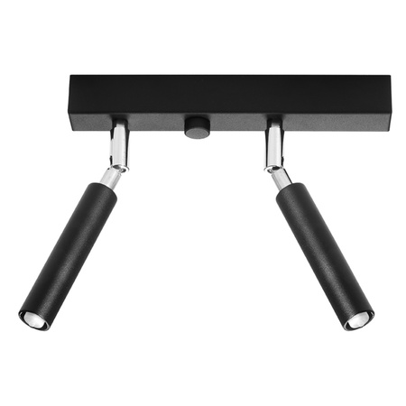 Plafon EYETECH 2 czarny Sollux SL.0898