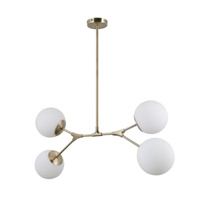 Lampa wisząca CASERTA brąz antyczny Italux PND-33245-4