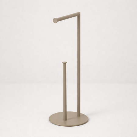 Stojak na papier toaletowy, beż KS-55 PAPER STAND z serii KAJA HOME