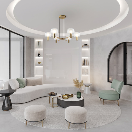 Lampa wisząca VISION Maytoni MOD411PL-06G
