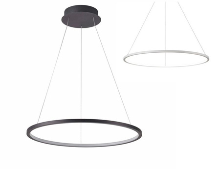 Lampa wisząca VINOLA BLACK 80cm LED Italux PND-56135B-080RPC-BK-3KS4K-TRDIMM