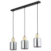 SIERRA GOLD LAMPA WISZĄCA 3  LISTWA TK Lighting 6662