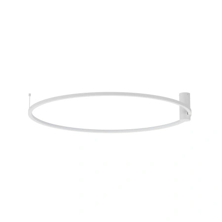 Lampa sufitowa biały okrąg 60cm IP44 Ringa M LED CL0112-M-WH Yaskr