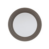 Brązowa ceramiczna oprawa ścienna 22cm z kulistym kloszem 1xG9 CLAY M Nowodvorski 11747