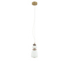 Pojedyńcza lampa wisząca z ceramiki i szkła w stylu Art Deco CERAMIC LED Nowodvorski 11702