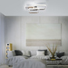 Lampa sufitowa LED 3000K w kolorze stalowym SEVENT 14117-55