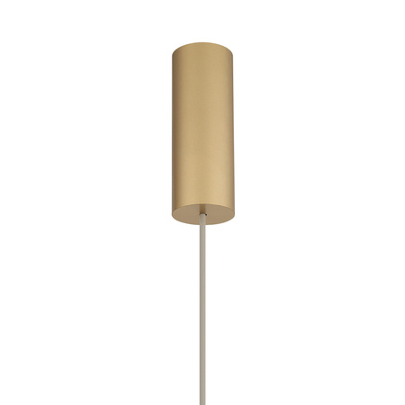 Lampa wisząca do sypialni z kremowym kloszem 65cm SANTANA  L Nowodvorski 11653