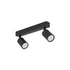 NEX BLACK 2XGU10 LAMPA SUFITOWA TK Lighting 10790