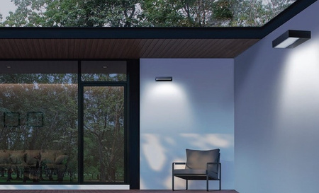 Kinkiet CASOLA DARK GREY IP54 LED Azzardo AZ4356