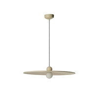 Lampa wisząca filcowa okrągła LED 3000K FREYA BEIGE AZZARDO AZ5907
