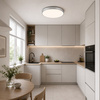 Plafon 50cm VELIS CHROME LED 40W IP54 TK Lighting 18290