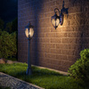 Klasyczna lampa ogrodowa 113cm w kolorze antycznego brązu 1xE27 Fleur O414FL-01BZ1 Maytoni