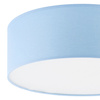 Lampa sufitowa plafon RONDO KIDS BLUE 38cm TK Lighting 3229