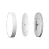 Okrągły plafon biały 30cm LED 2800K/4000K/6000K IP44 Botta Italux PLF-63746-M-WH
