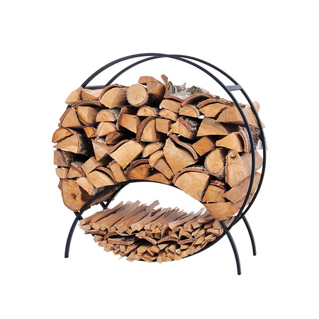 Stojak na drewno na nóżkach KS-21 STOJAK WOOD RING M z serii KAJA HOME