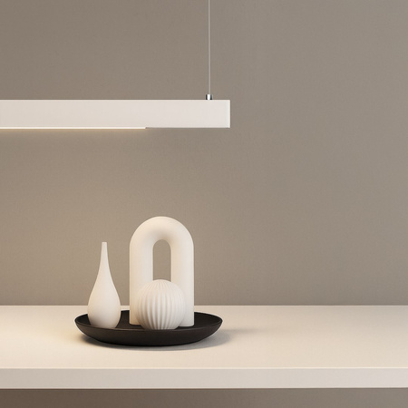 Lampa wisząca Linea Biały 36W LED 3000K-4000K-5700K Milagro ML1783