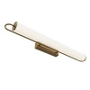 Złoty kinkiet 79cm nad lustro Margetia L LED IP44 WL0126-L Yaskr