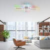 Lampa sufitowa prostokątne ramki LED z RGB sterowane pilotem FELIX60 Just Light 14637-55