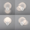 Lampa sufitowa dwa ringi z dodatkowym podświetleniem na podstawie ASMINA LED 3000K  14540-95