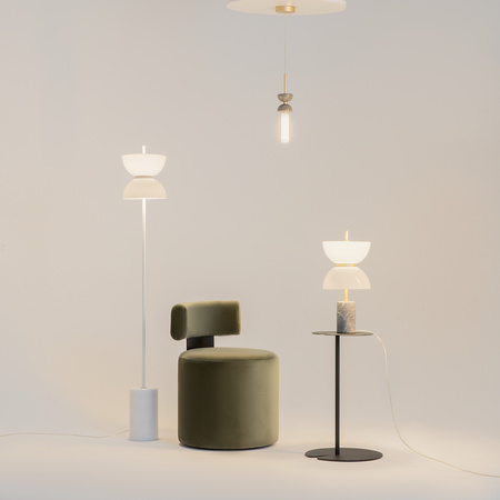 Pojedyńcza czarna lampa wisząca 1xG9 Kyoto MOD178PL-01B Maytoni