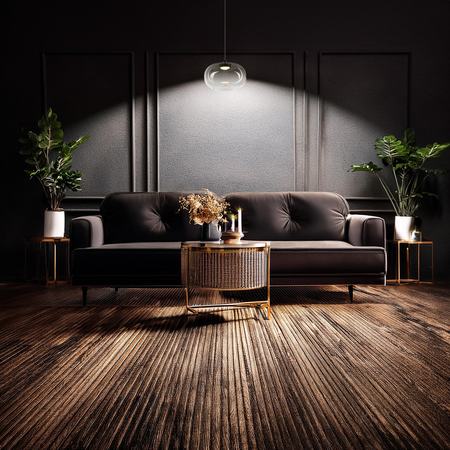 Lampa wisząca VASO 1 SMOKED 4W Milagro ML1397