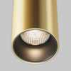 Lampa wisząca złota matowa tuba o średnicy 10,5cm Efir LED 3000K Maytoni P089PL-33W3K-MG