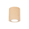 Oprawa sufitowa ryflowana drewniana tuba EVE CORTE WOOD 1xGU10 Tk Lighting 11442