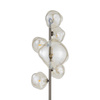Lampa podłogowa brązowa z koniakowymi nieregularnymi kloszami NEBIA NEW BROWN 6xG9 Tk Lighting 16237