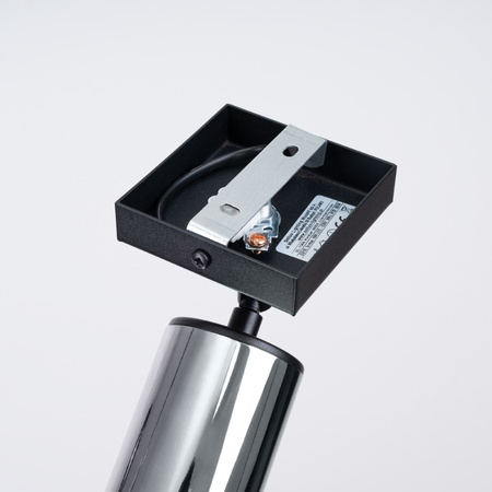 Kinkiet WINX czarny/chrom Sollux SL.1366